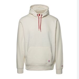 Topo Designs Classic Hoodie, Off White, Mostly Cotton, Size Medium
